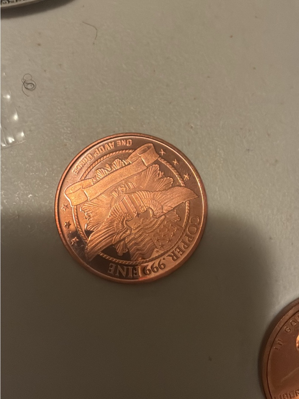 Copper Collectible Round - 1oz Copper .999 Fine